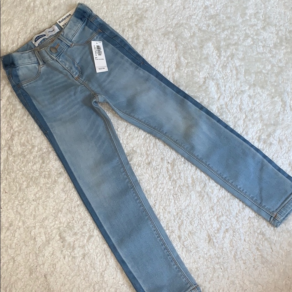 Old Navy Ballerina toddler denim jeans size 5T